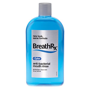 BreathRx Anti-Bacterial Mouth Rinse (16-oz bottle)