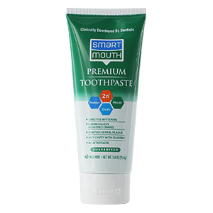 SmartMouth Premium Zinc Ion Toothpaste - Mild Mint - 3.4oz