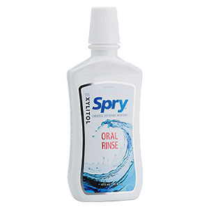 Spry Natural Xylitol Oral Rinse - Cool Mint - 16 fl oz